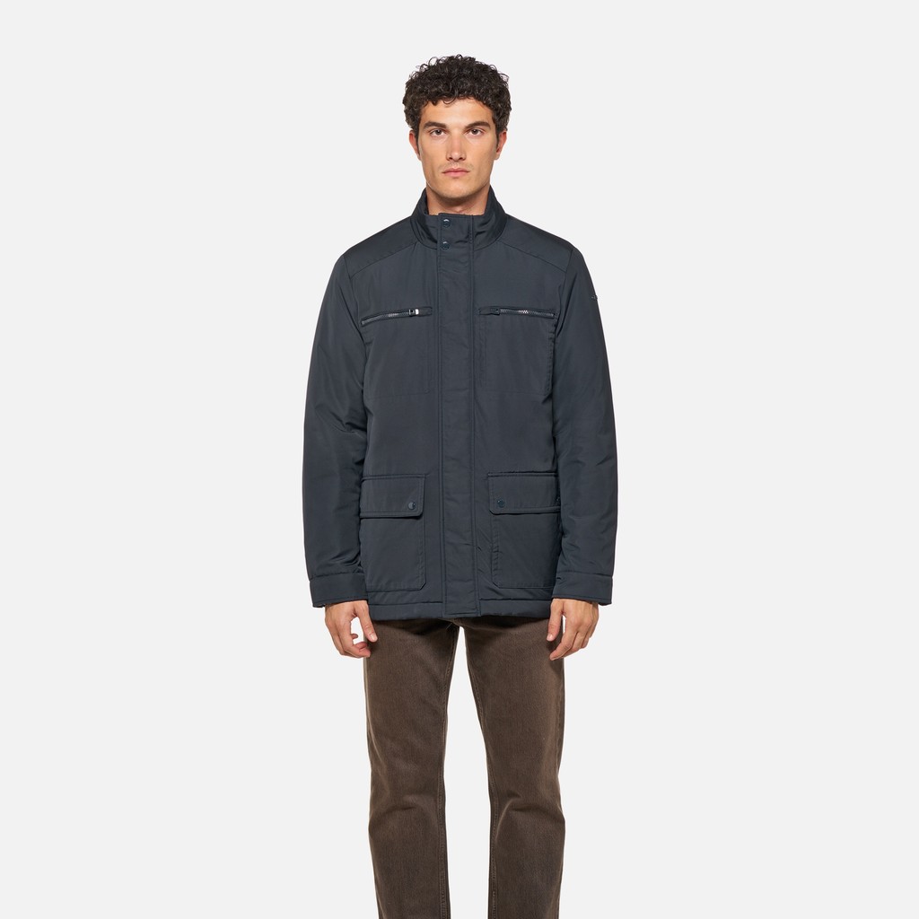 Wind-breaker jacket RENNY MAN Sky captain - image number 1 | GEOX