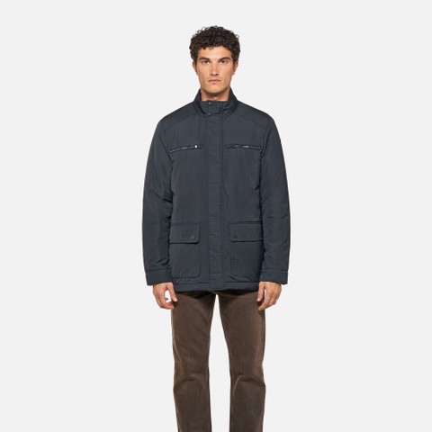 Wind-breaker jacket RENNY MAN Sky captain - image number 1 | GEOX