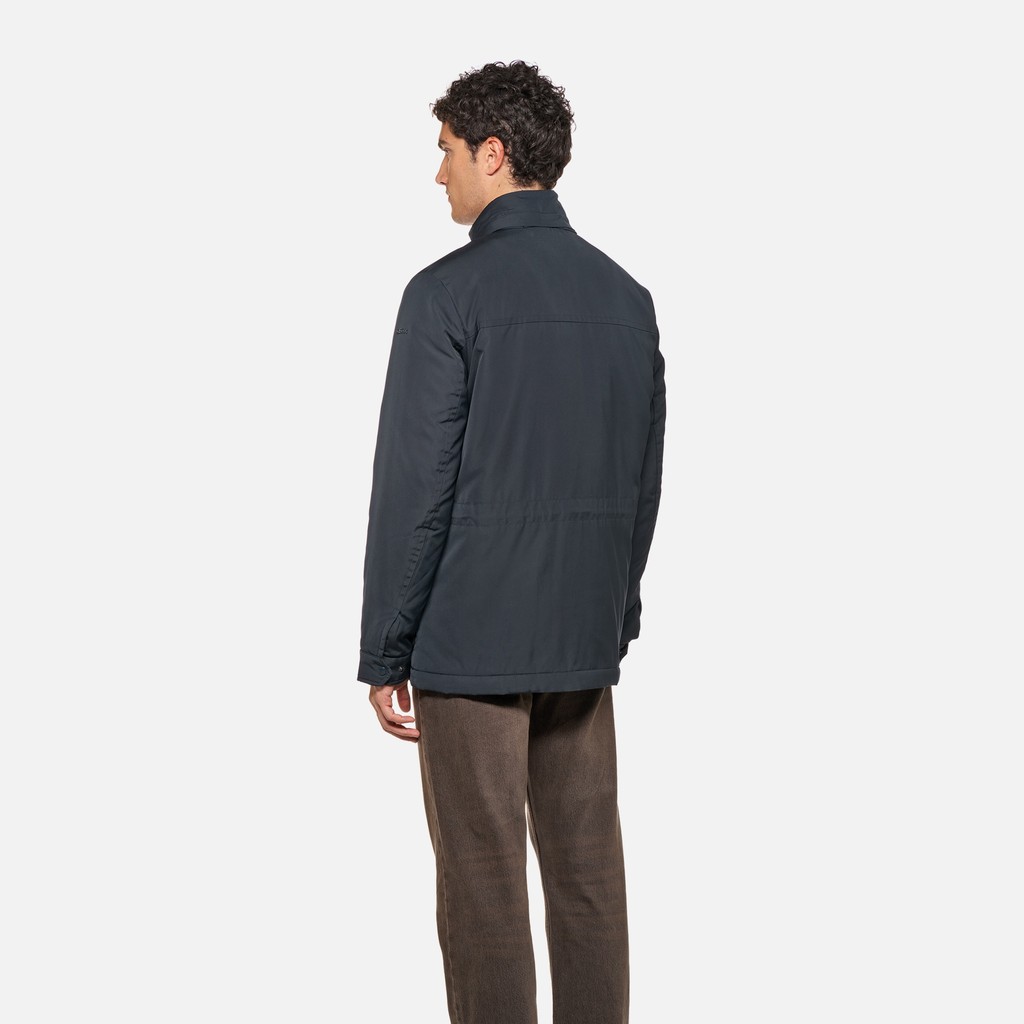 Wind-breaker jacket RENNY MAN Sky captain - image number 2 | GEOX