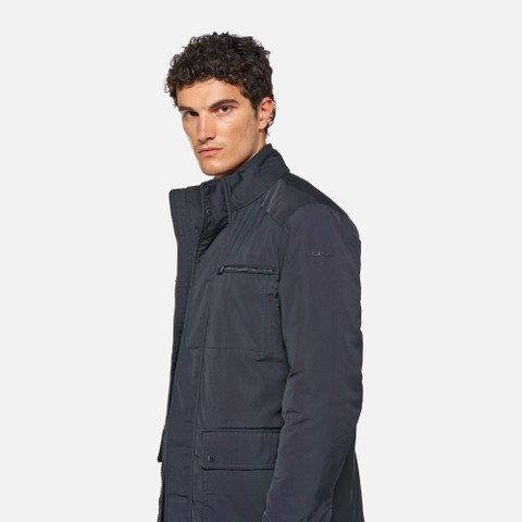 Wind-breaker jacket RENNY MAN Sky captain - image number 3 | GEOX