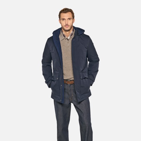 Steppjacke RENAN HERR Nachtblau | GEOX