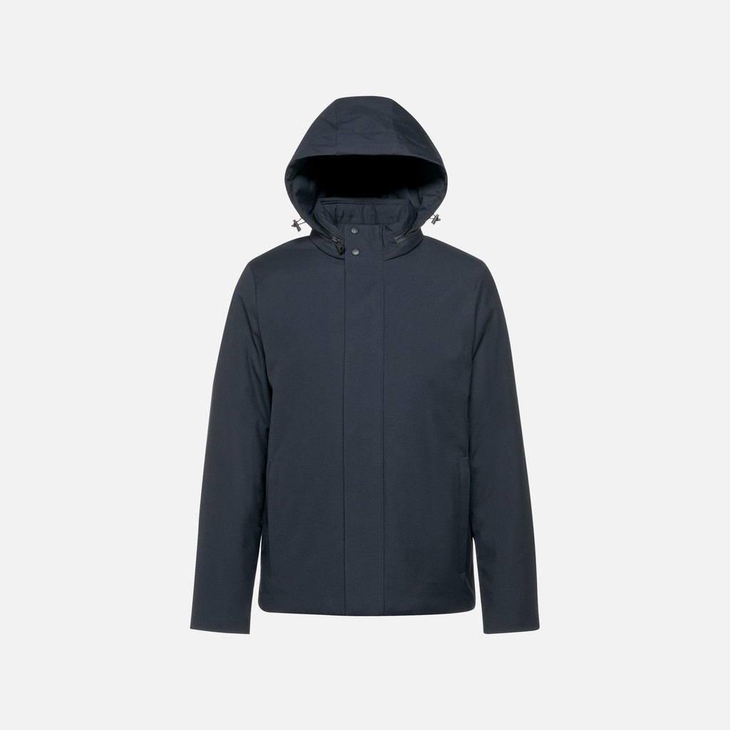 Steppjacke RECANATI HERR Nachtblau - image number 5 | GEOX
