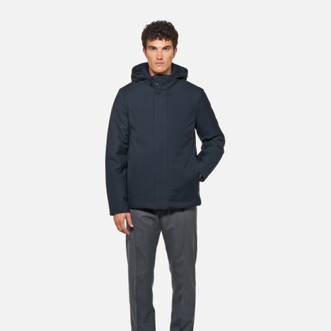 Steppjacke RECANATI HERR Nachtblau - image number 1 | GEOX