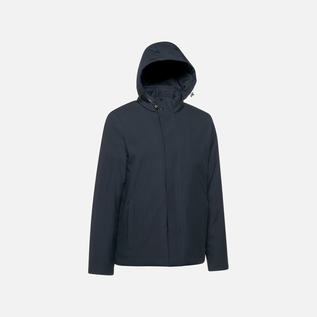 Steppjacke RECANATI HERR Nachtblau - image number 6 | GEOX