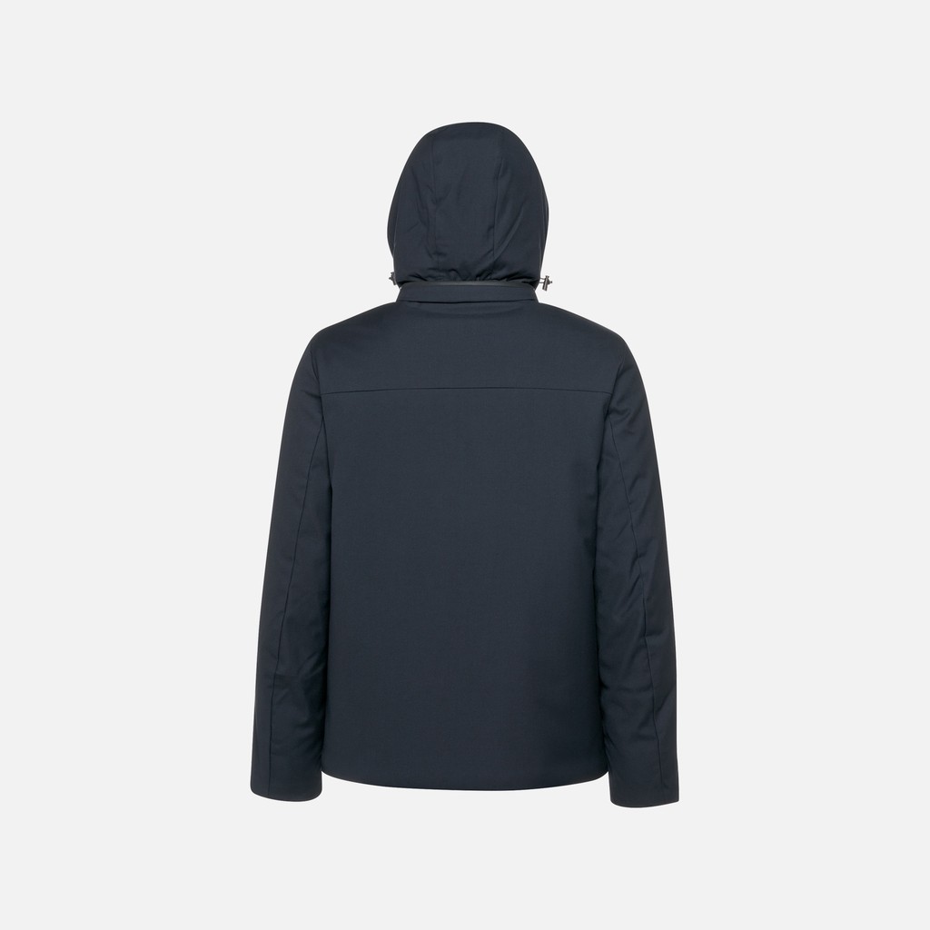 Steppjacke RECANATI HERR Nachtblau - image number 7 | GEOX