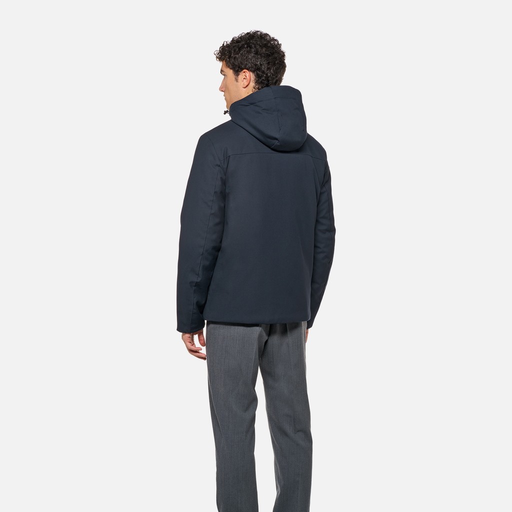 Steppjacke RECANATI HERR Nachtblau - image number 2 | GEOX