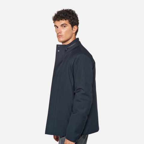 Steppjacke RECANATI HERR Nachtblau - image number 3 | GEOX