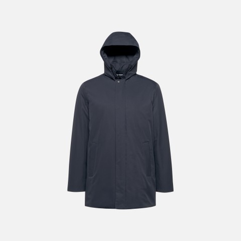 Trench imperm&eacute;able DORAY ABX HOMME Bleu nuit - image number 5 | GEOX