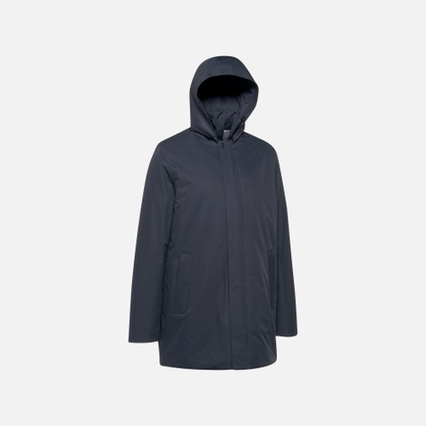Trench imperm&eacute;able DORAY ABX HOMME Bleu nuit - image number 6 | GEOX