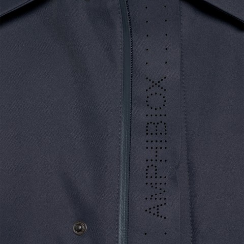 Trench imperm&eacute;able DORAY ABX HOMME Bleu nuit - image number 10 | GEOX