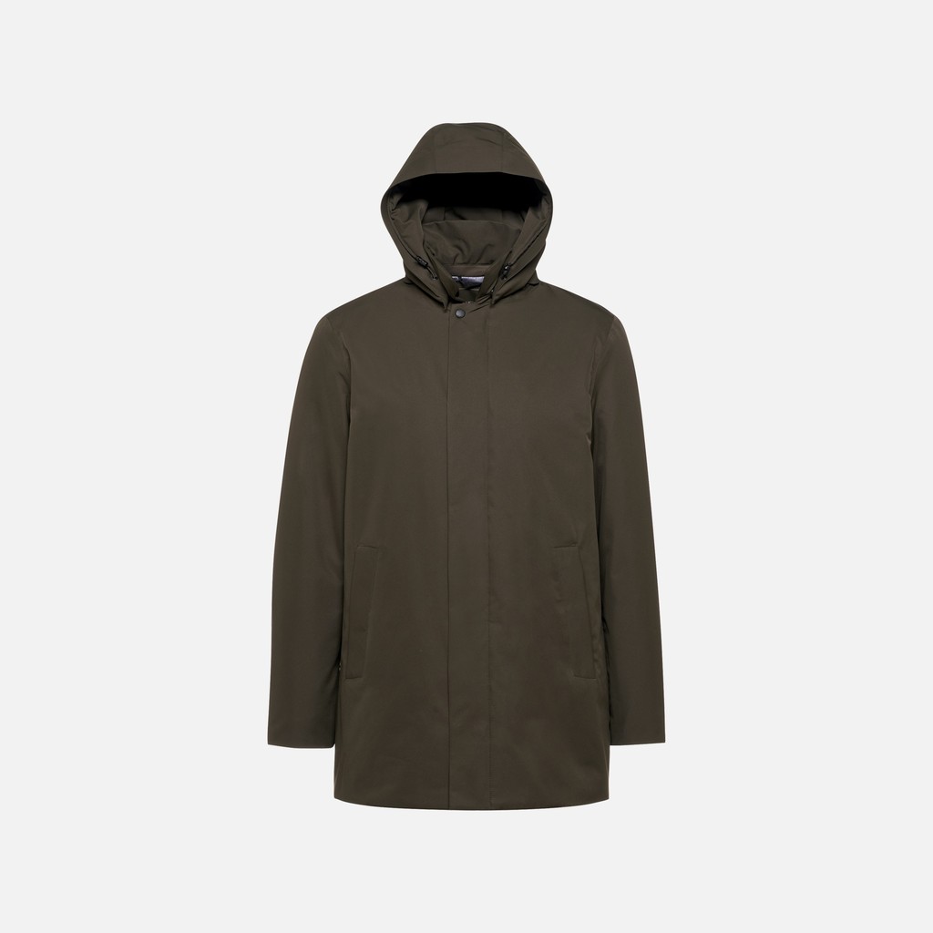 Trench impermeable DORAY ABX HOMBRE Verde oscuro - image number 5 | GEOX