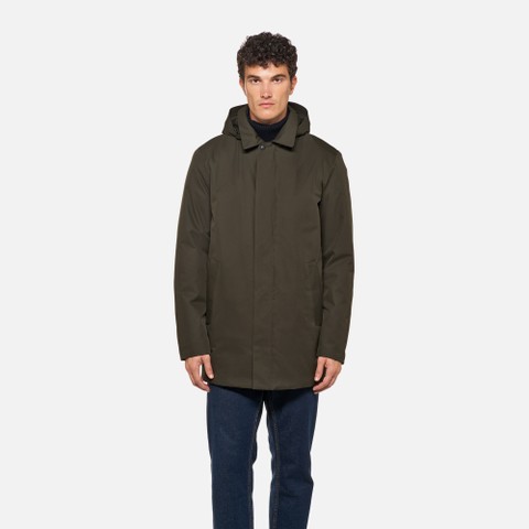 Trench impermeable DORAY ABX HOMBRE Verde oscuro - image number 1 | GEOX