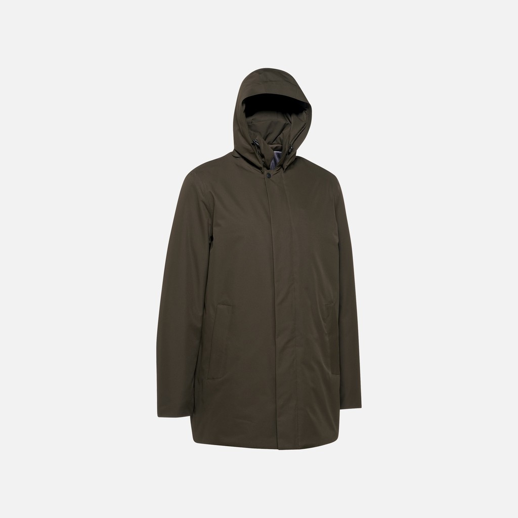 Trench impermeable DORAY ABX HOMBRE Verde oscuro - image number 6 | GEOX