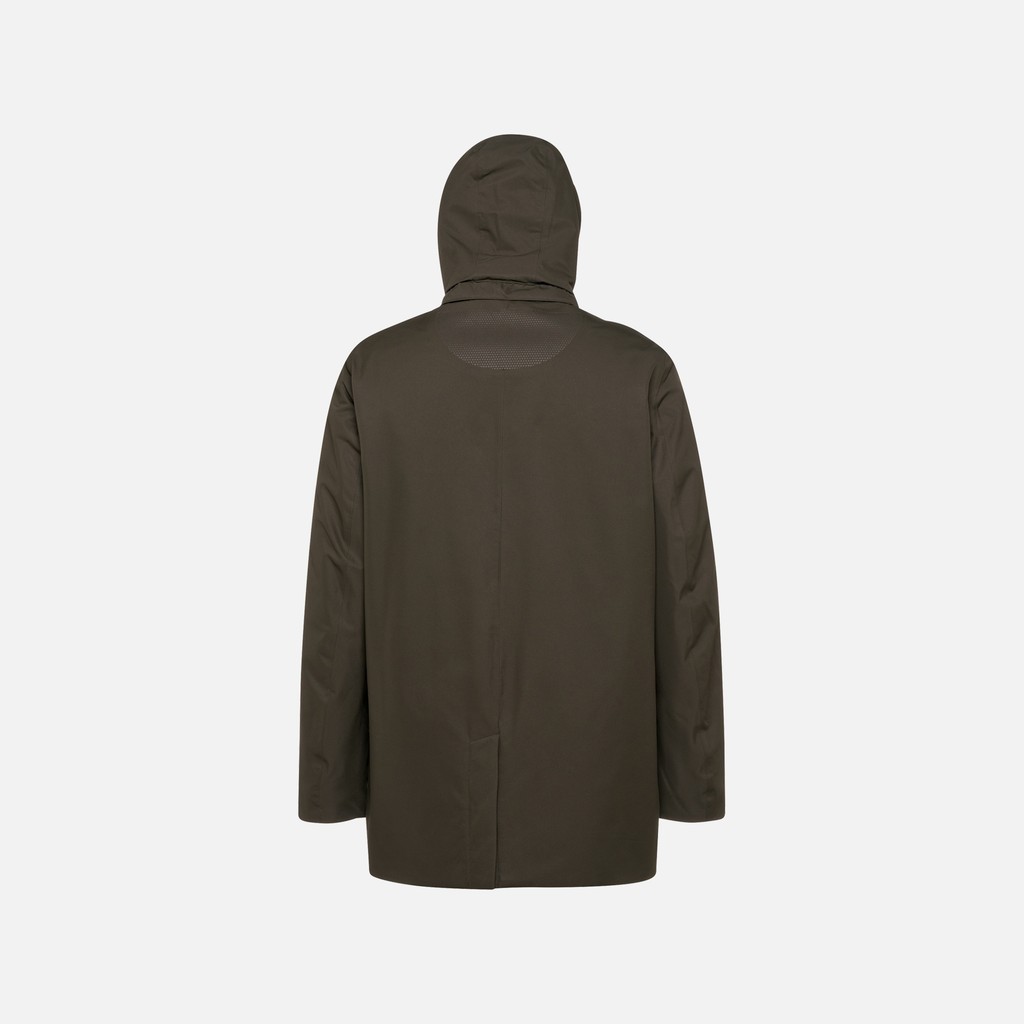 Trench impermeable DORAY ABX HOMBRE Verde oscuro - image number 7 | GEOX
