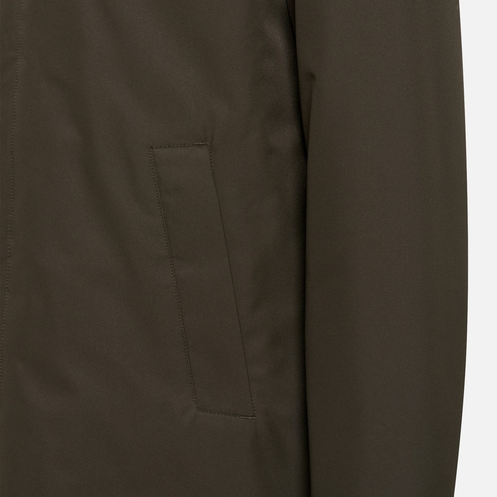 Trench impermeable DORAY ABX HOMBRE Verde oscuro - image number 4 | GEOX