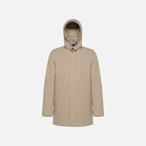 Trench imperm&eacute;able DORAY ABX HOMME Gris clair - image number 5 | GEOX
