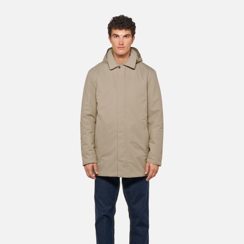 Trench imperm&eacute;able DORAY ABX HOMME Gris clair - image number 2 | GEOX