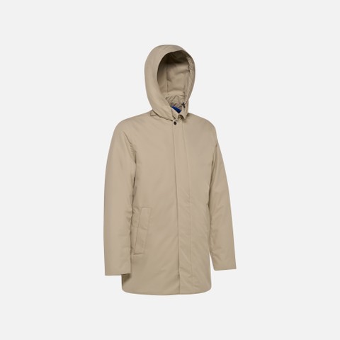 Trench imperm&eacute;able DORAY ABX HOMME Gris clair - image number 6 | GEOX