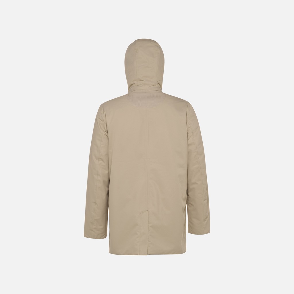 Trench imperm&eacute;able DORAY ABX HOMME Gris clair - image number 7 | GEOX