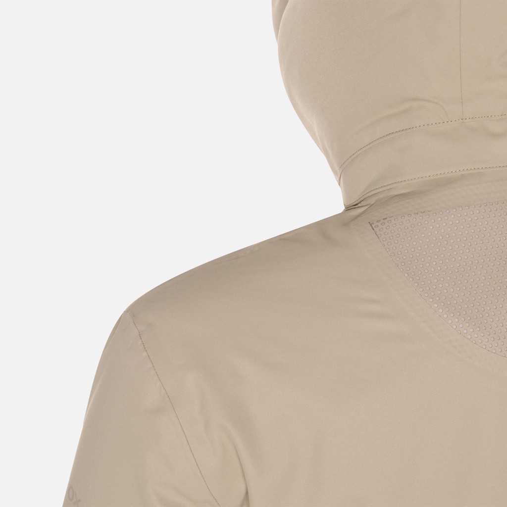 Trench imperm&eacute;able DORAY ABX HOMME Gris clair - image number 8 | GEOX