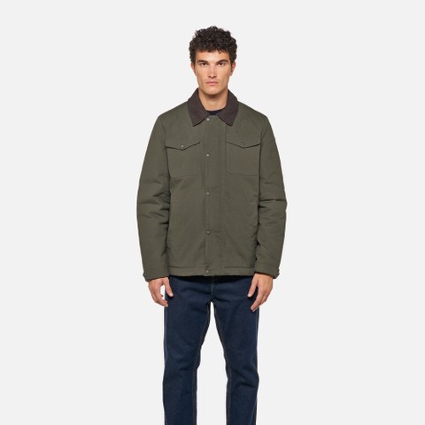Veste en coton BALTMOORE HOMME Vert fonc&eacute; - image number 2 | GEOX