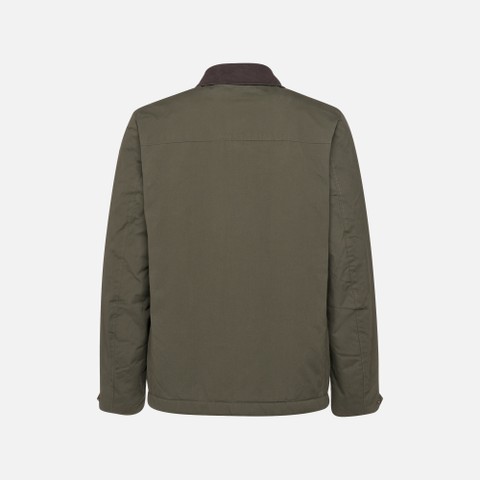 Veste en coton BALTMOORE HOMME Vert fonc&eacute; - image number 8 | GEOX