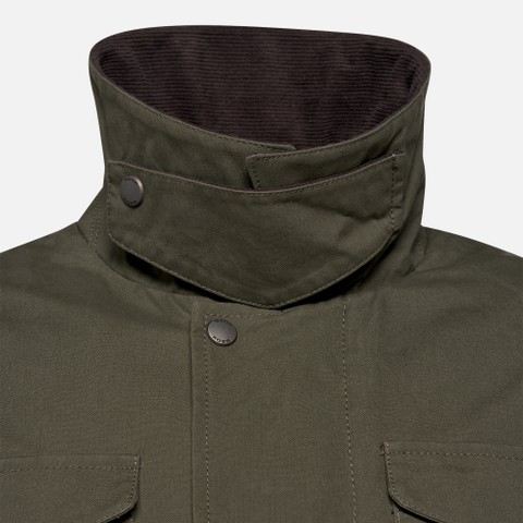Veste en coton BALTMOORE HOMME Vert fonc&eacute; - image number 5 | GEOX