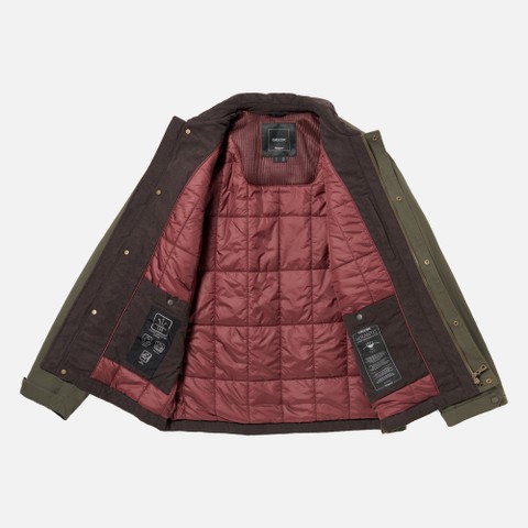 Veste en coton BALTMOORE HOMME Vert fonc&eacute; - image number 12 | GEOX