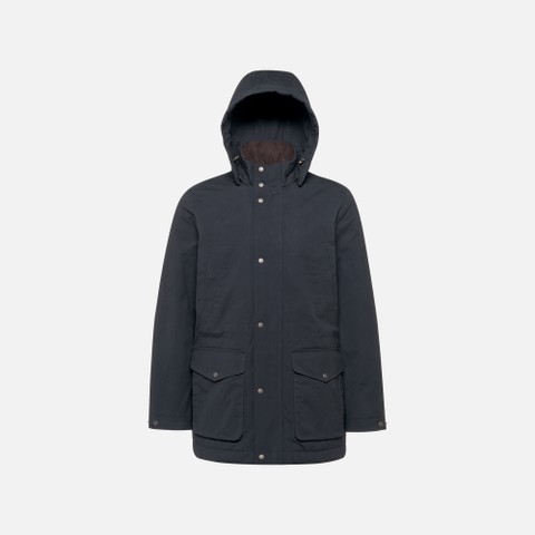 Cotton jacket BALTMOORE MAN Sky captain - image number 5 | GEOX