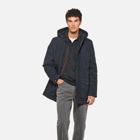 Cotton jacket BALTMOORE MAN Sky captain | GEOX