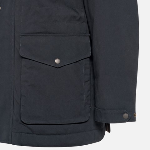 Cotton jacket BALTMOORE MAN Sky captain - image number 9 | GEOX