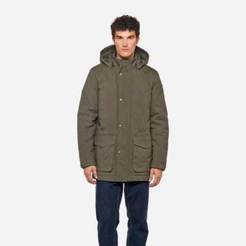Veste en coton BALTMOORE HOMME Vert fonc&eacute; - image number 2 | GEOX