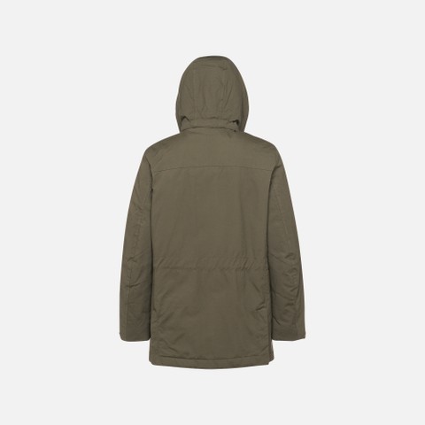 Veste en coton BALTMOORE HOMME Vert fonc&eacute; - image number 8 | GEOX