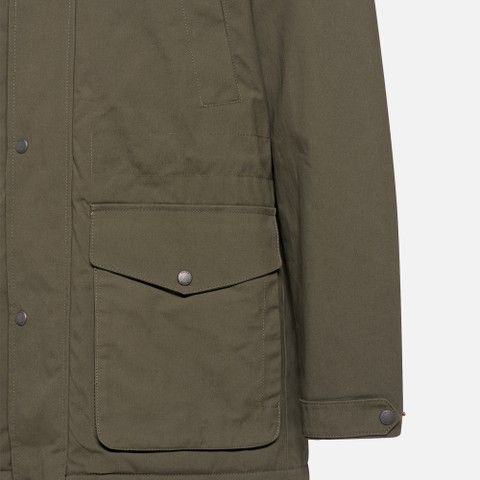 Veste en coton BALTMOORE HOMME Vert fonc&eacute; - image number 10 | GEOX