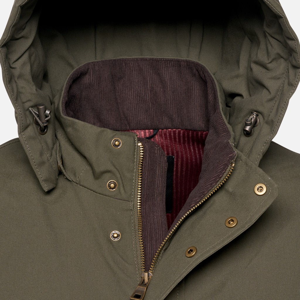 Veste en coton BALTMOORE HOMME Vert fonc&eacute; - image number 5 | GEOX