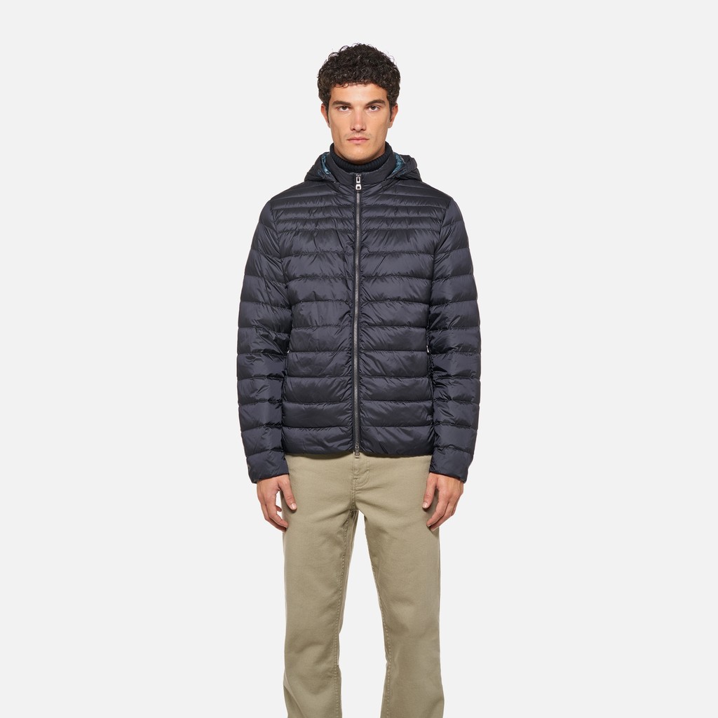 Steppjacke WARRENS HERR Nachtblau - image number 1 | GEOX