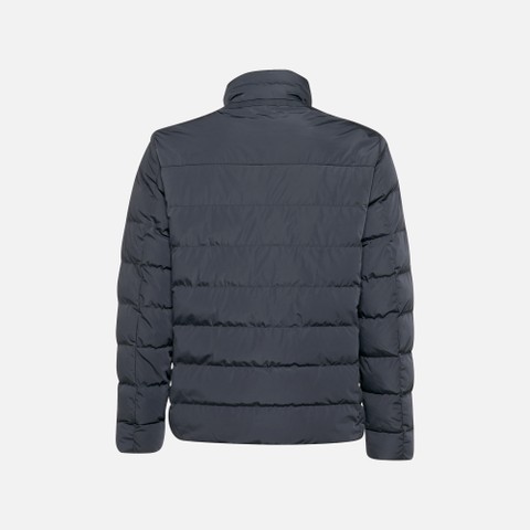 Veste matelass&eacute;e coupe-vent MAGNETE HOMME Bleu nuit - image number 7 | GEOX
