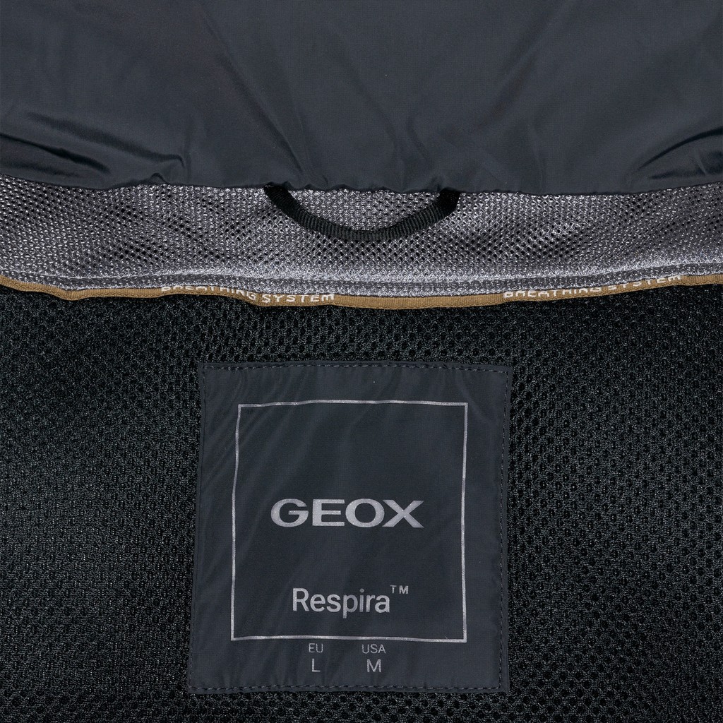 Veste matelass&eacute;e coupe-vent MAGNETE HOMME Bleu nuit - image number 9 | GEOX