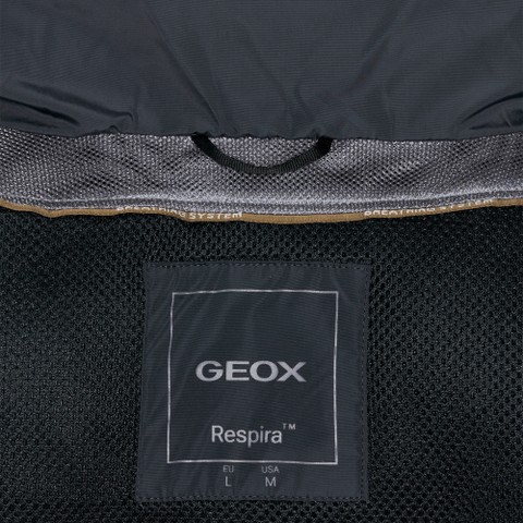 Veste matelass&eacute;e coupe-vent MAGNETE HOMME Bleu nuit - image number 9 | GEOX