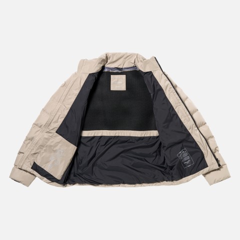 Veste matelass&eacute;e coupe-vent MAGNETE HOMME Gris clair - image number 12 | GEOX