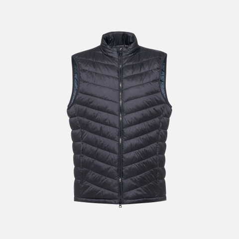 Doudoune sans manches WILMER HOMME Bleu nuit - image number 5 | GEOX