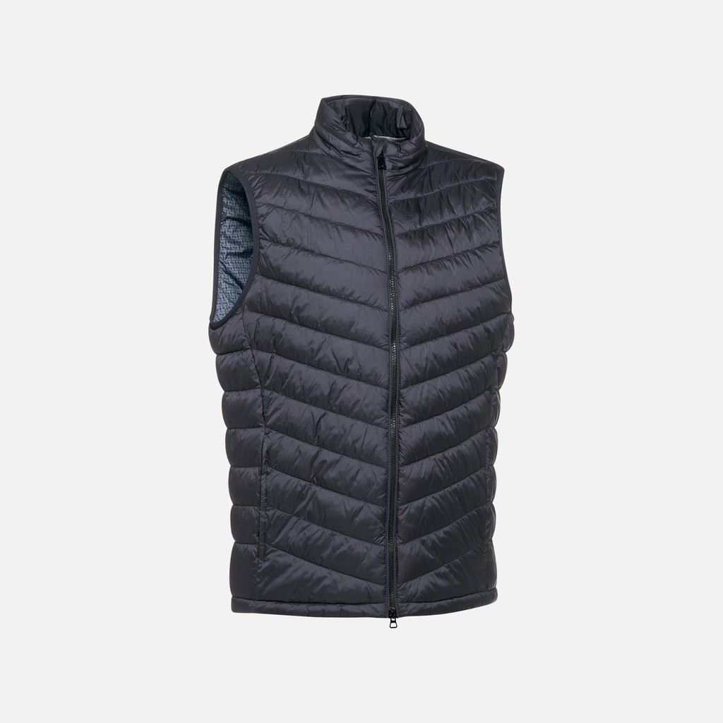 Doudoune sans manches WILMER HOMME Bleu nuit - image number 6 | GEOX