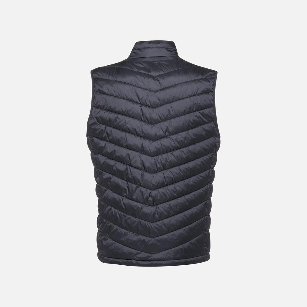 Doudoune sans manches WILMER HOMME Bleu nuit - image number 7 | GEOX