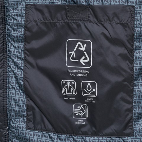 Doudoune sans manches WILMER HOMME Bleu nuit - image number 4 | GEOX