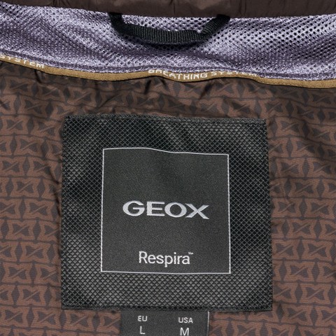 Doudoune sans manches WILMER HOMME Marron fonc&eacute; - image number 9 | GEOX