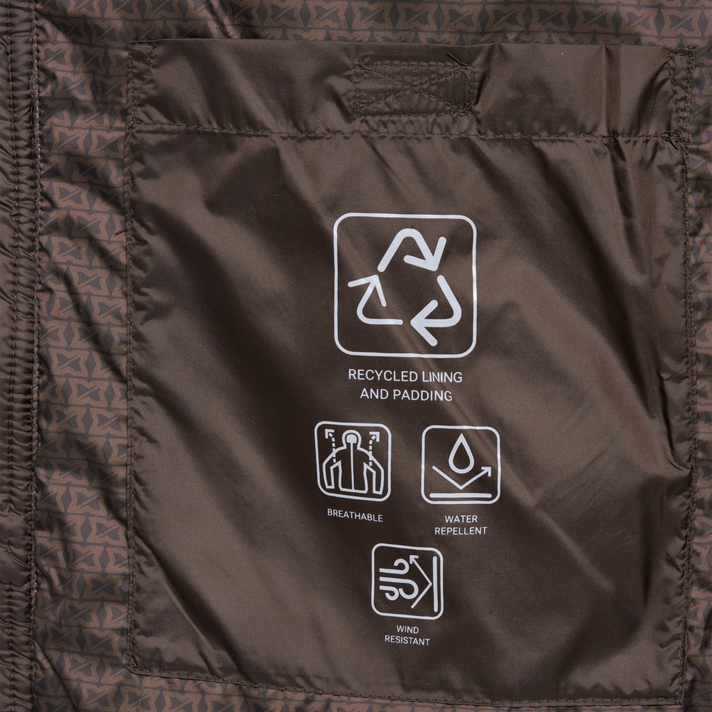 Doudoune sans manches WILMER HOMME Marron fonc&eacute; - image number 4 | GEOX