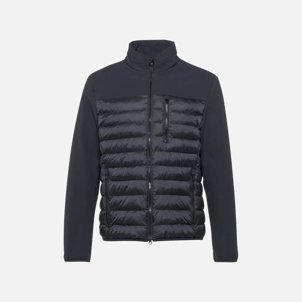 Short down jacket SPHERICA MAN Sky captain/Sky captain - image number 5 | GEOX