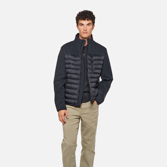 Short down jacket SPHERICA MAN Sky captain/Sky captain | GEOX