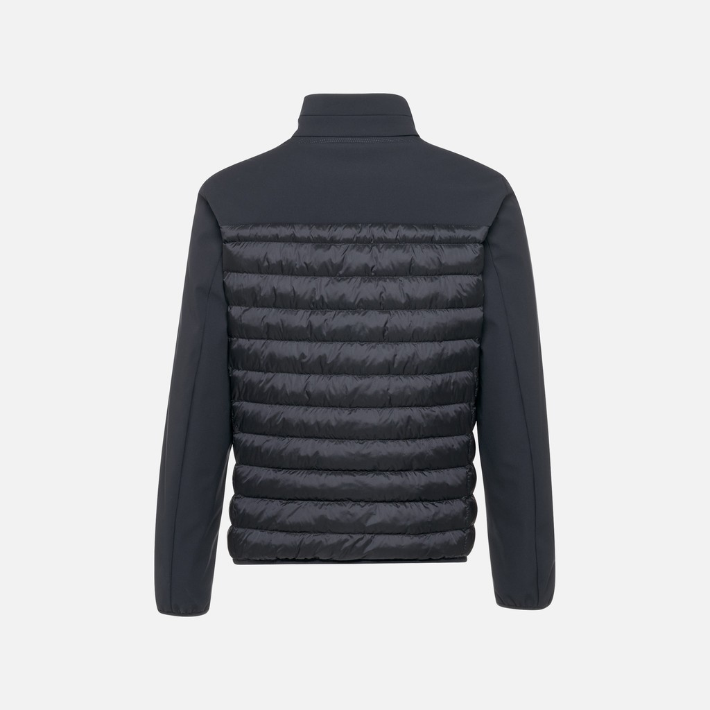 Short down jacket SPHERICA MAN Sky captain/Sky captain - image number 7 | GEOX