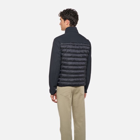 Short down jacket SPHERICA MAN Sky captain/Sky captain - image number 2 | GEOX